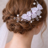 Svatební věneček do vlasů-kaly