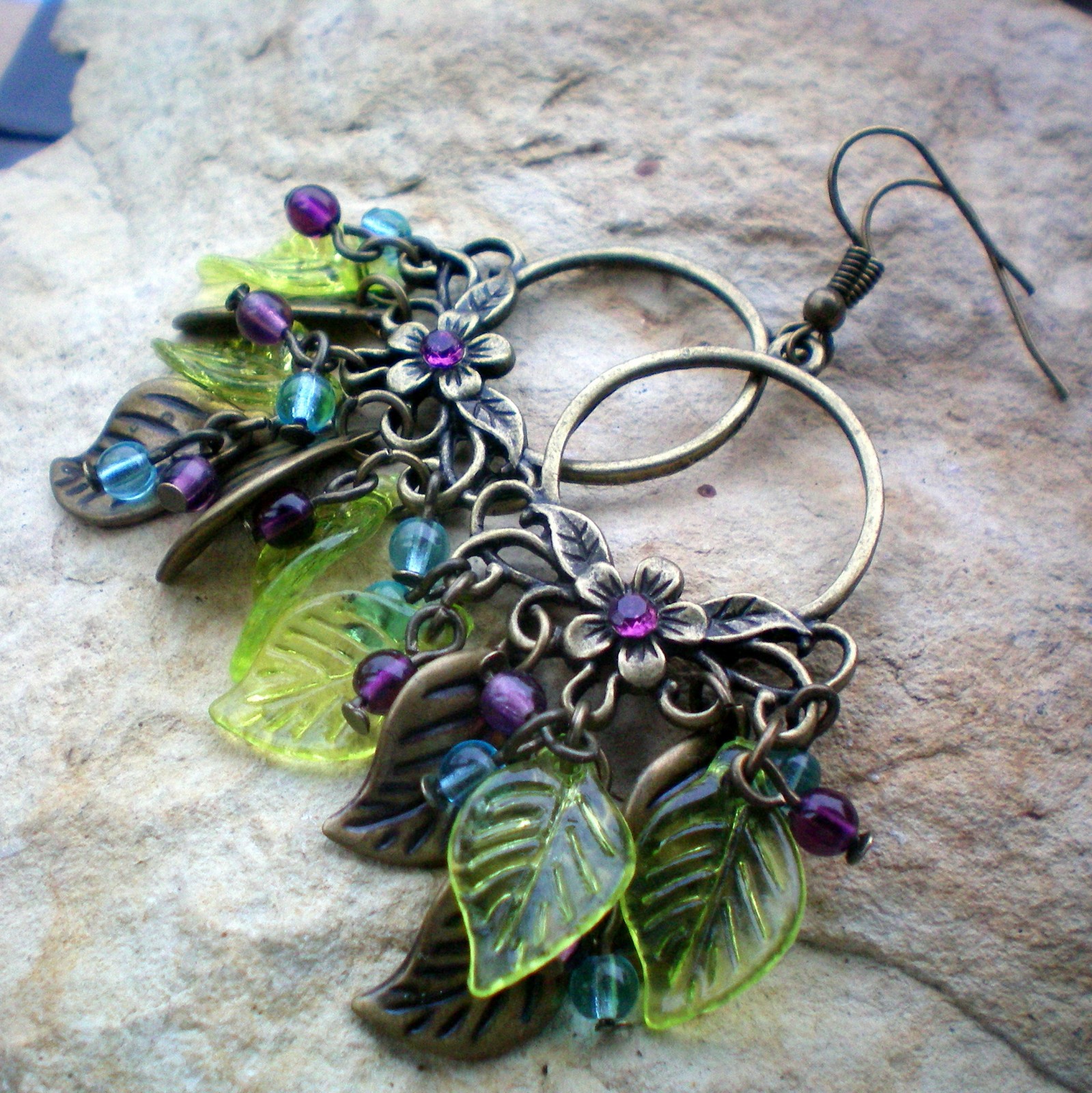 Od lesní víly - náušnice