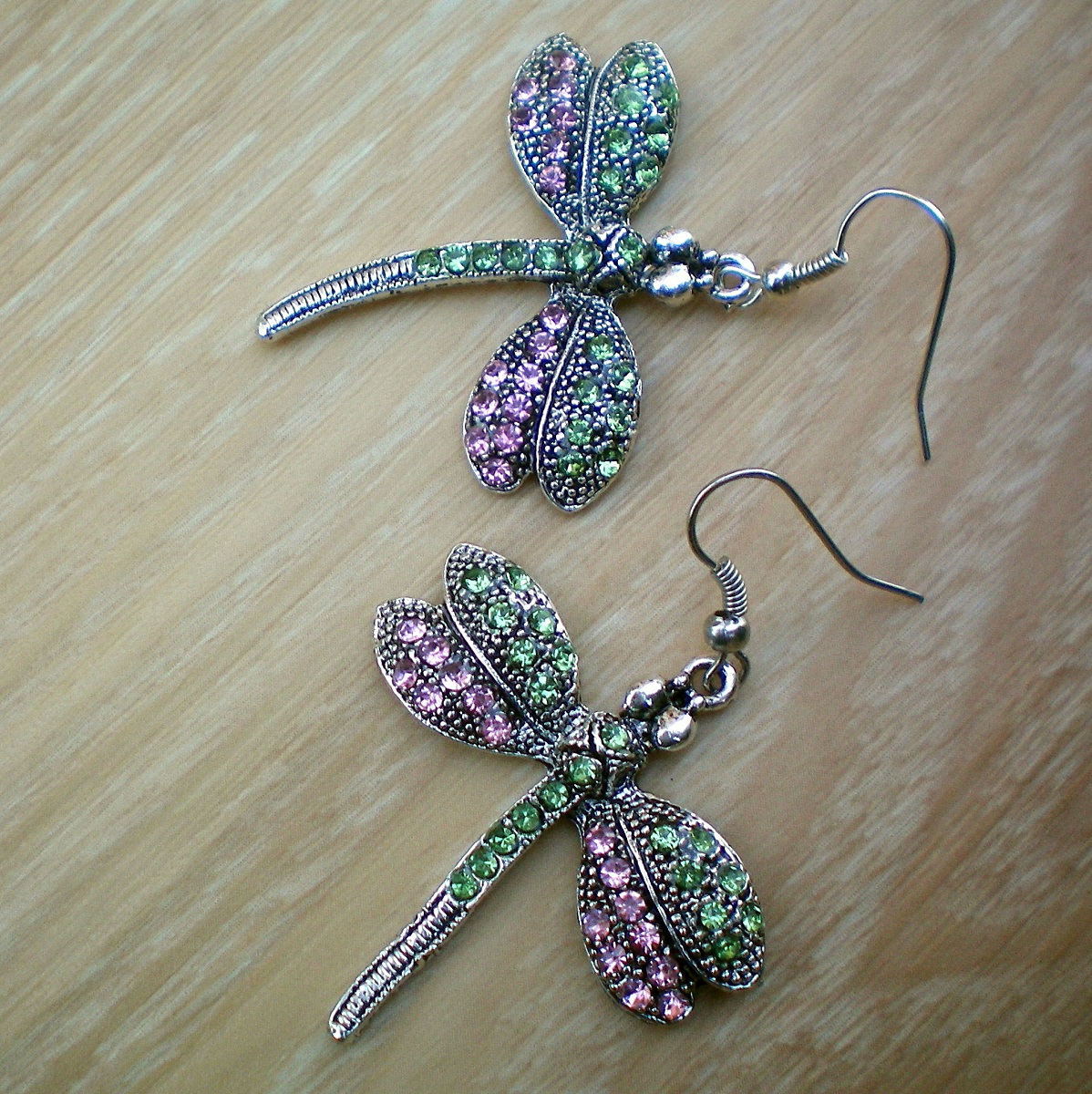 Luxusní vážky - náušnice  