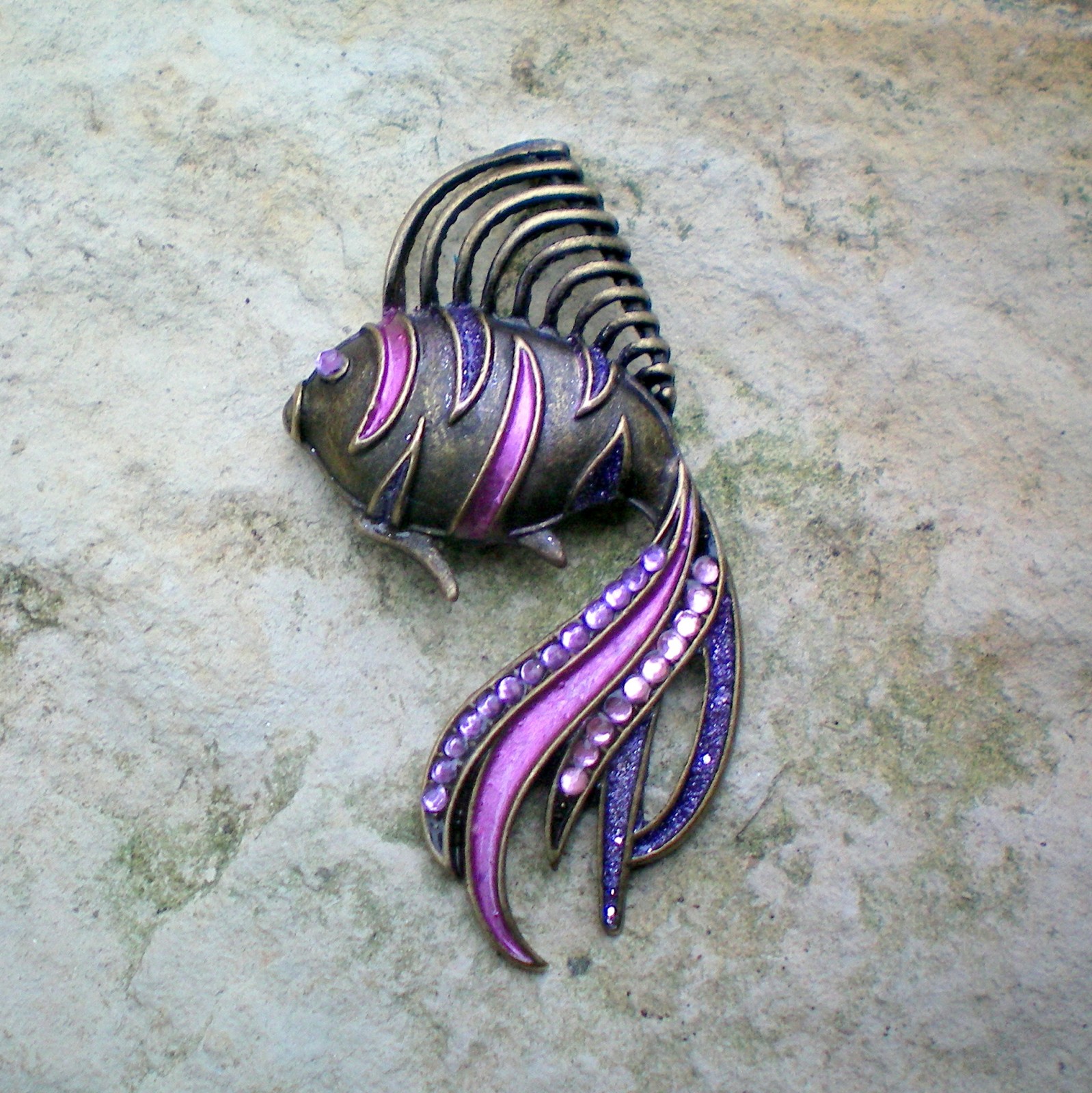 Mořská kráska - brož