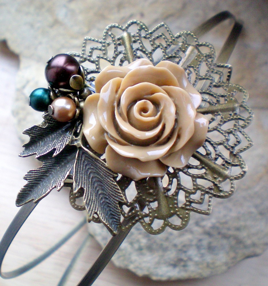 Královna květin - čelenka