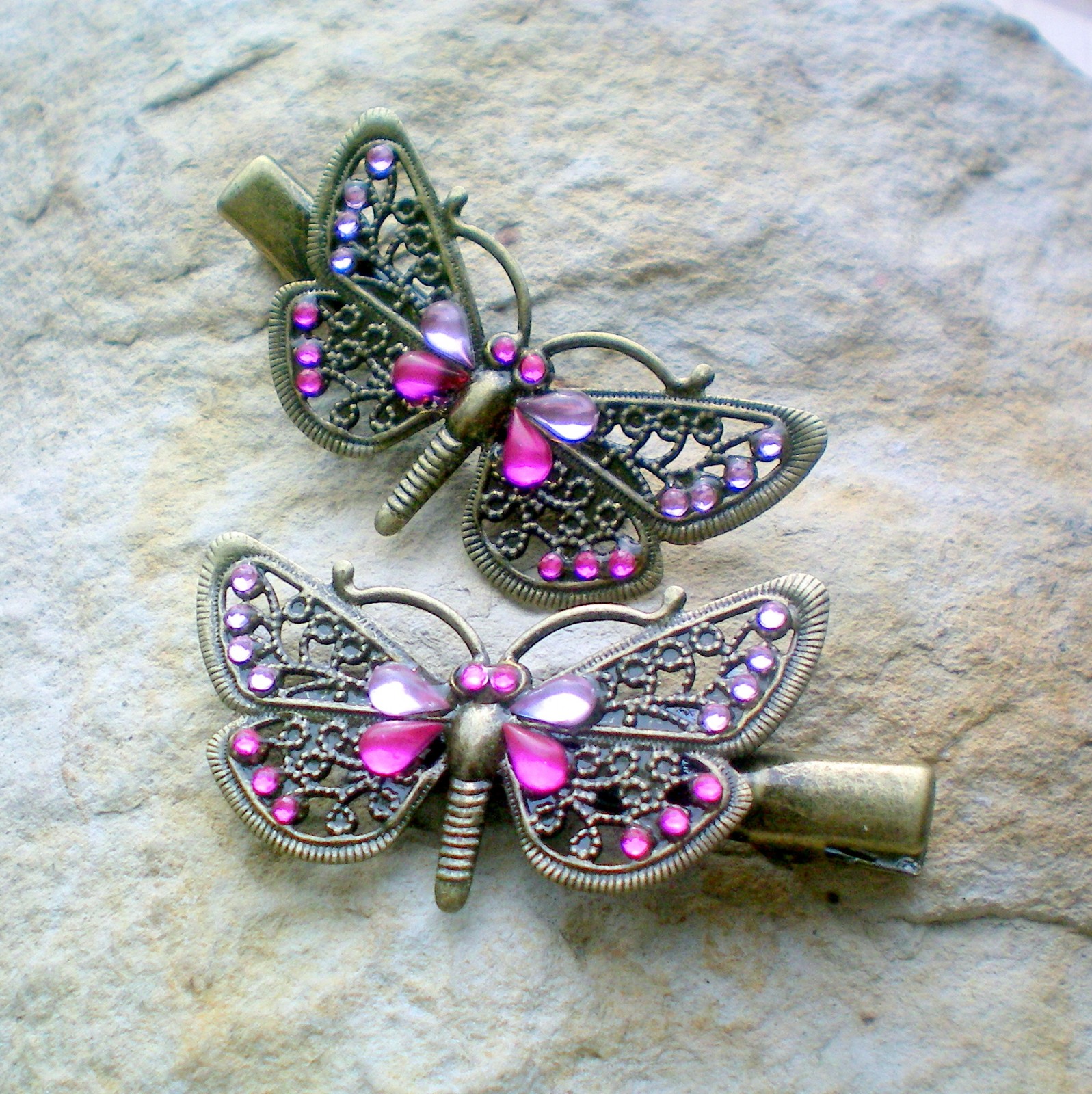 Motýlkové sponky 1 kus