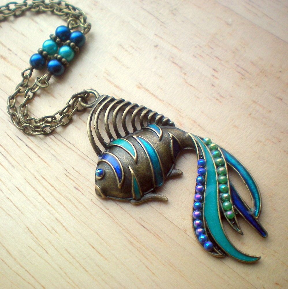 Mořská kráska - náhrdelník