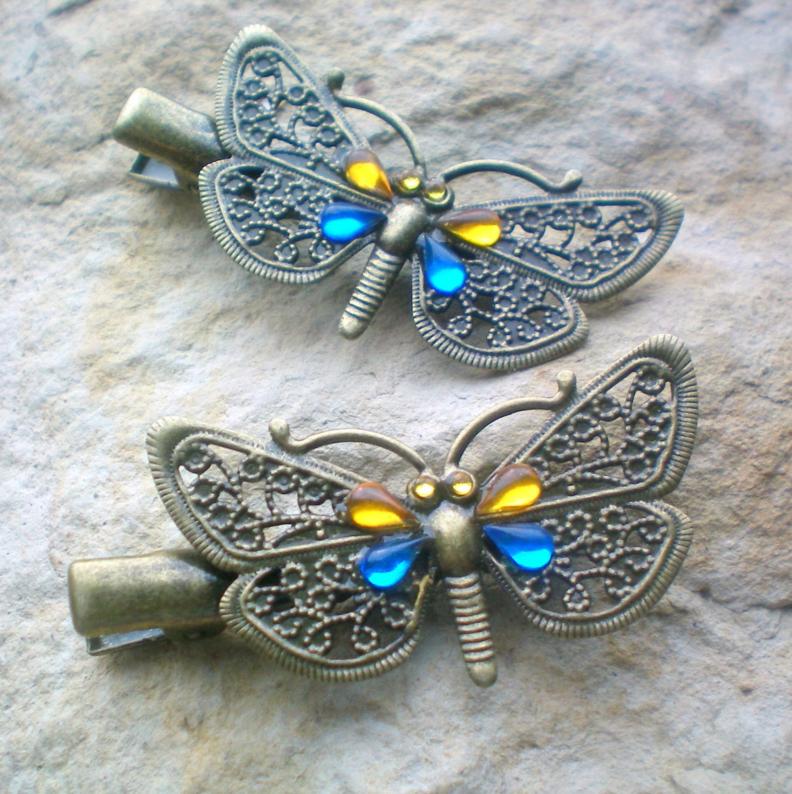 Motýlkové sponky 1 kus