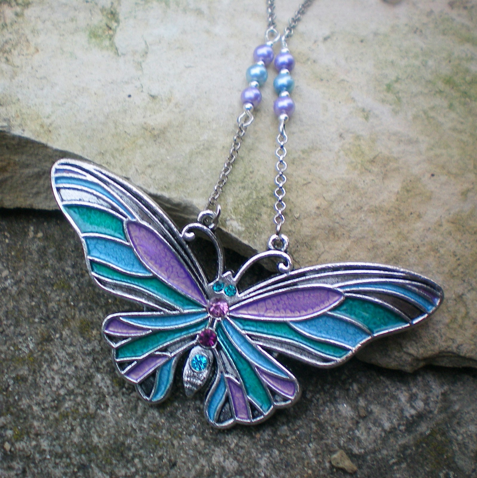 Když rozkvete kov - náhrdelník