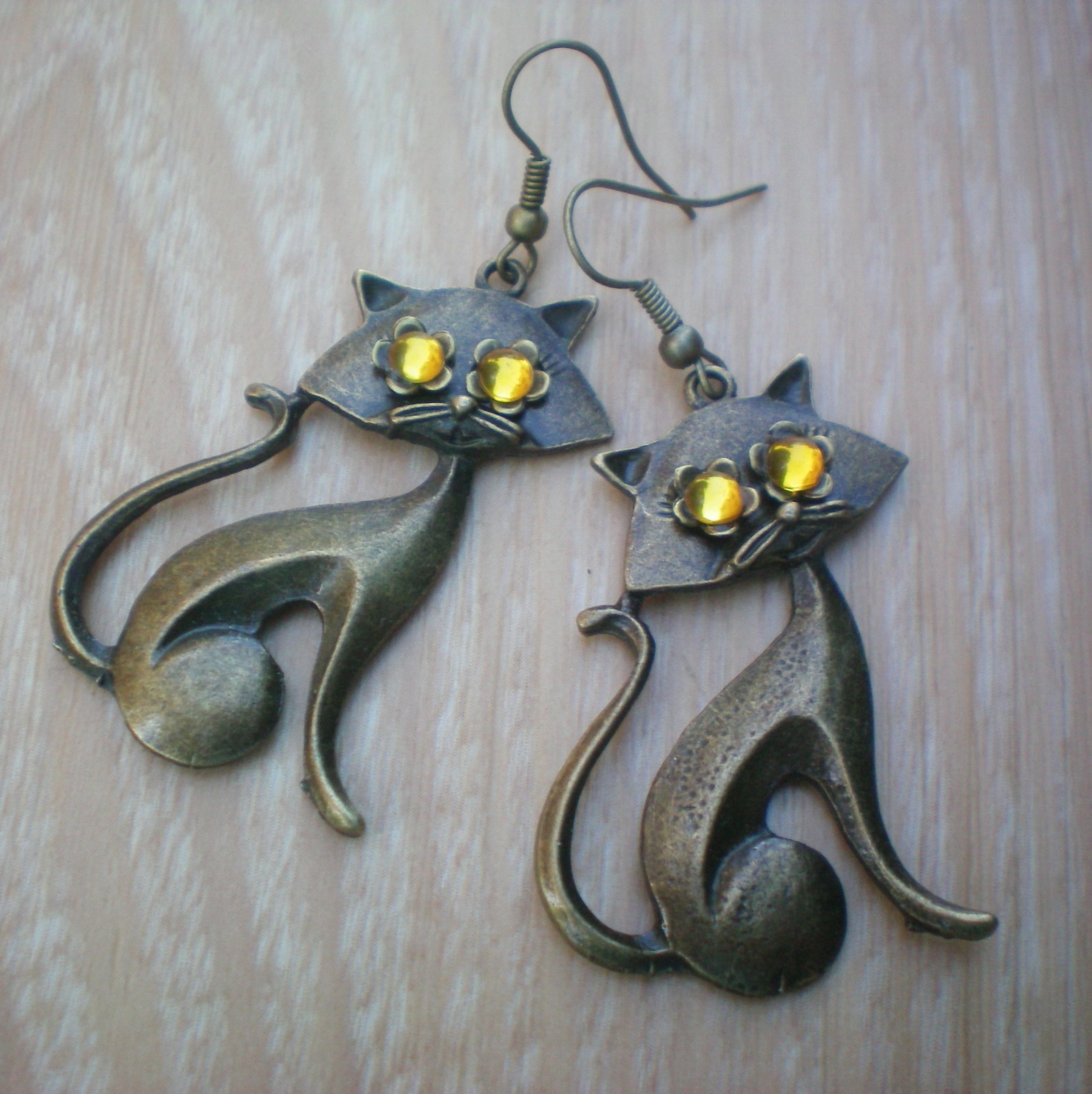 Kočičky -  náušnice