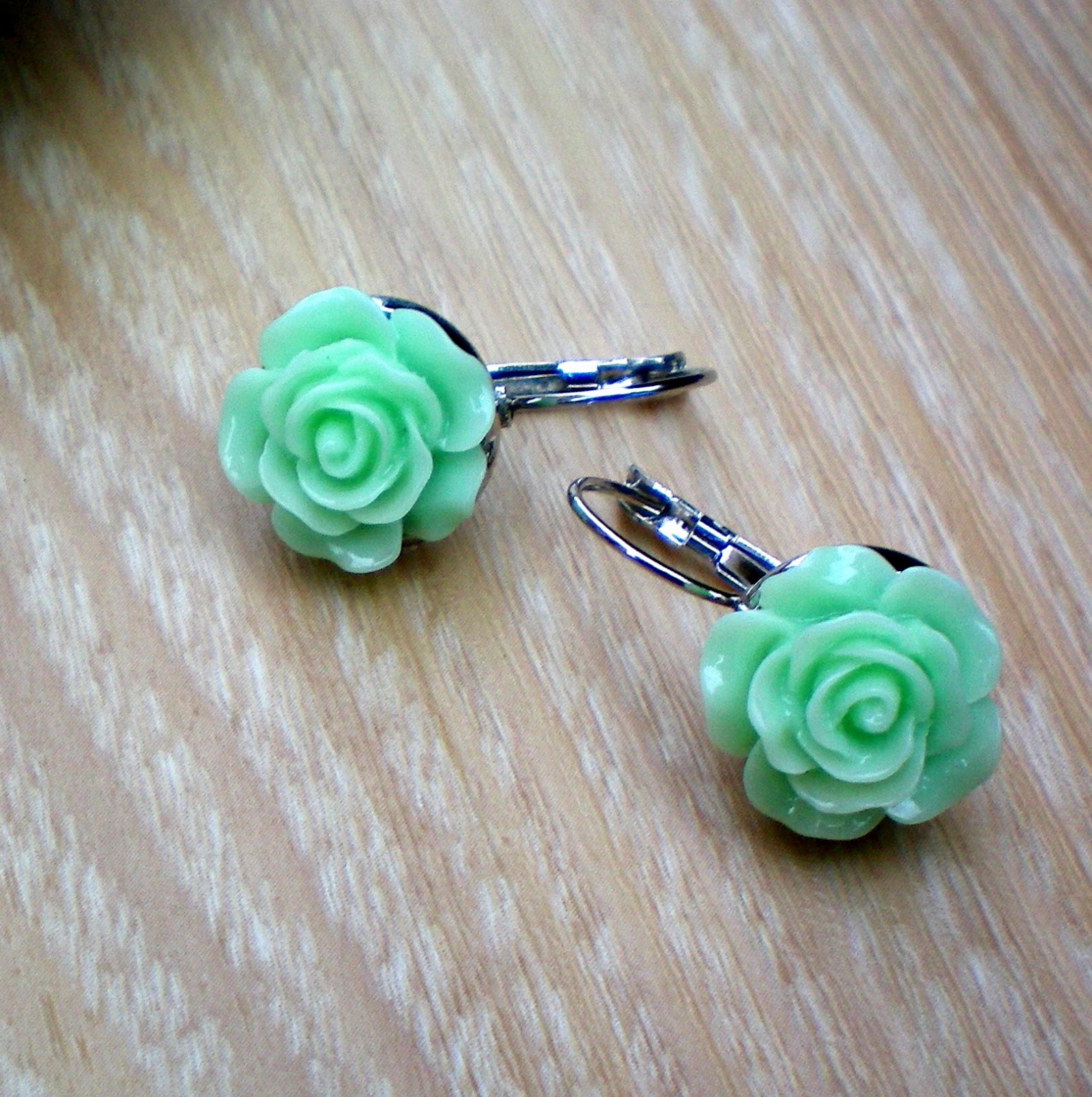 Náušnice s růží