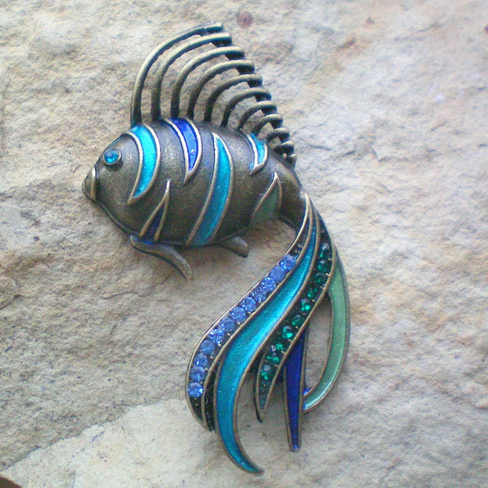 Mořská kráska - brož