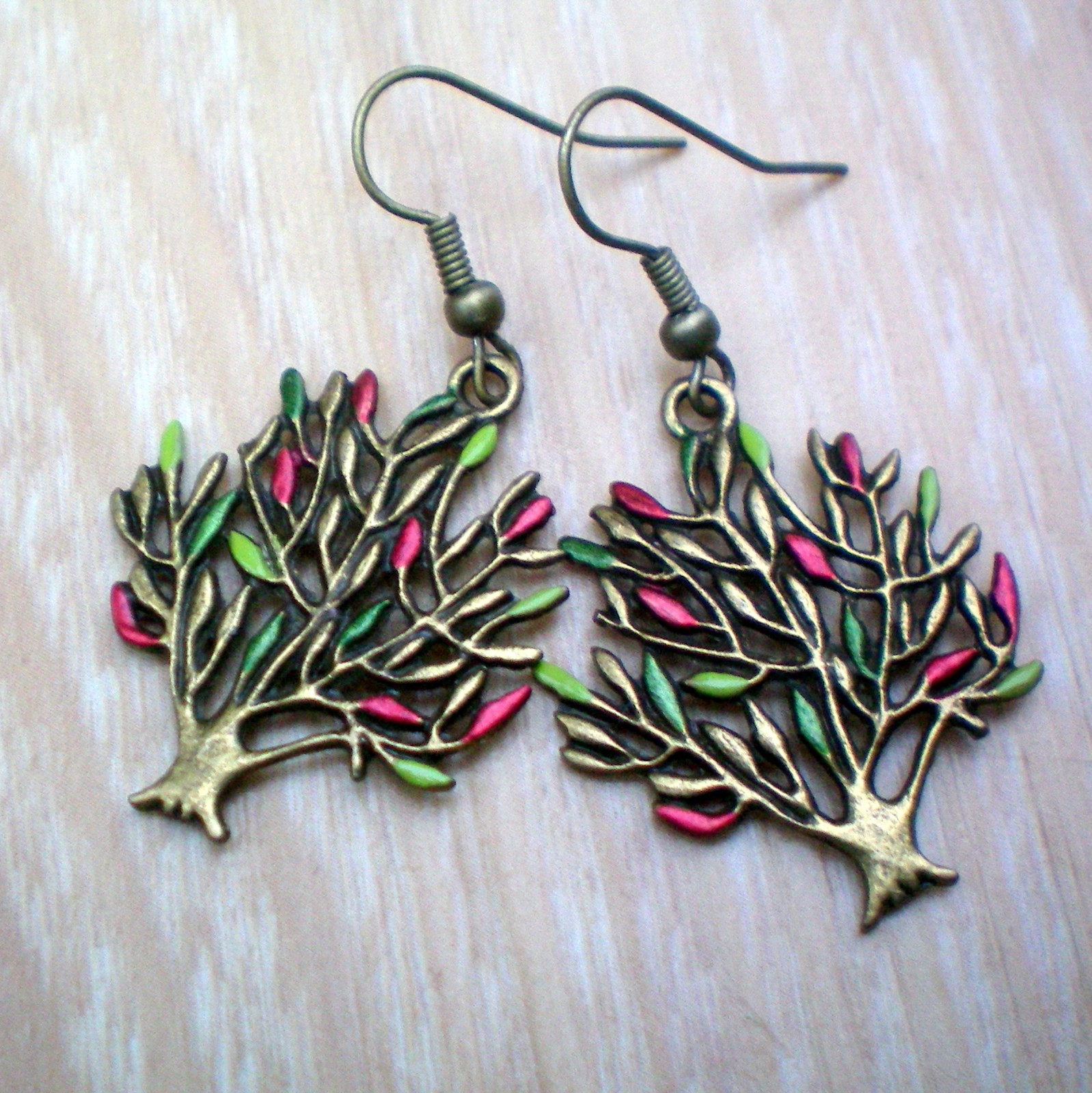 Strom prvotního hříchu - náušnice (souprava)