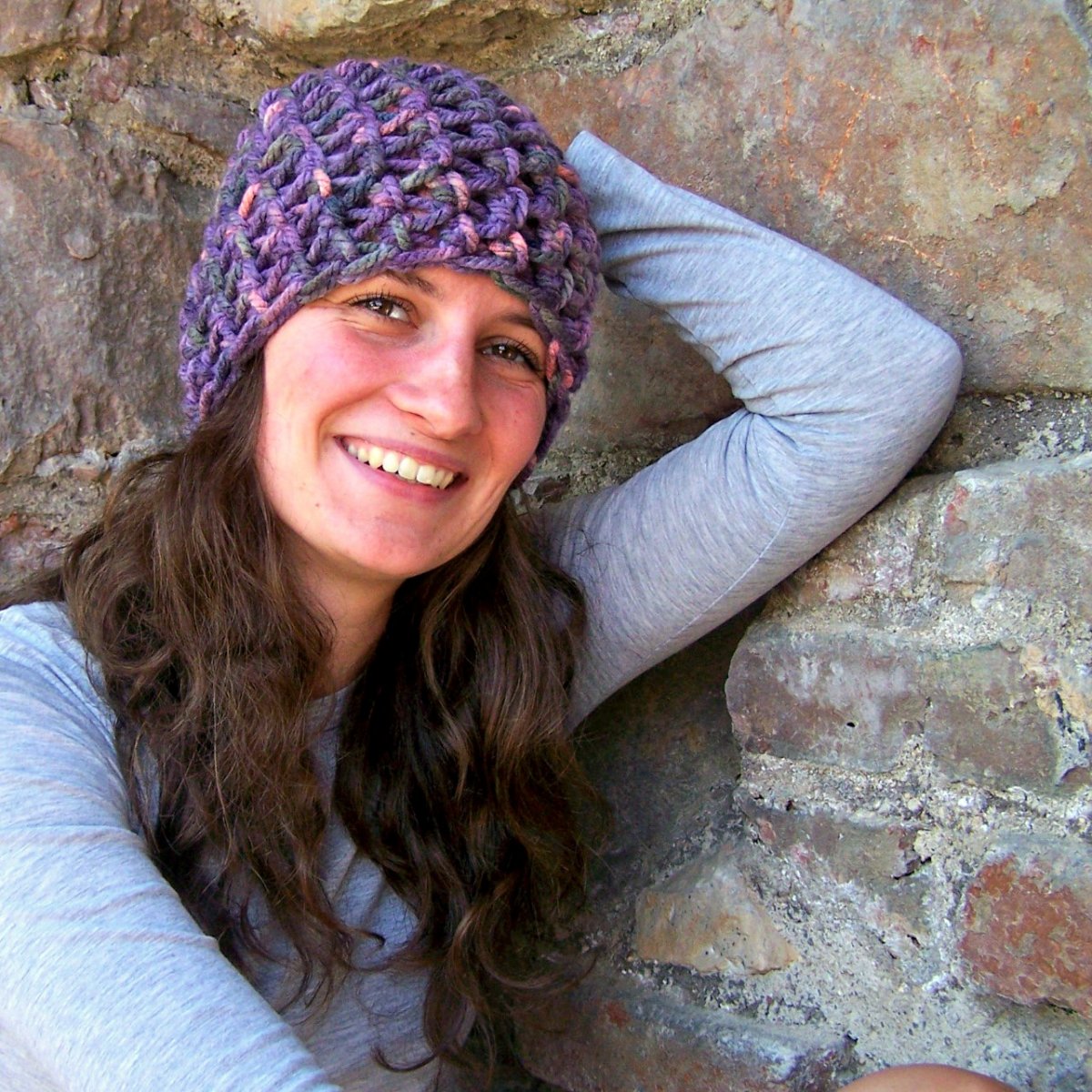 Čepice - Fialková vzpomínka