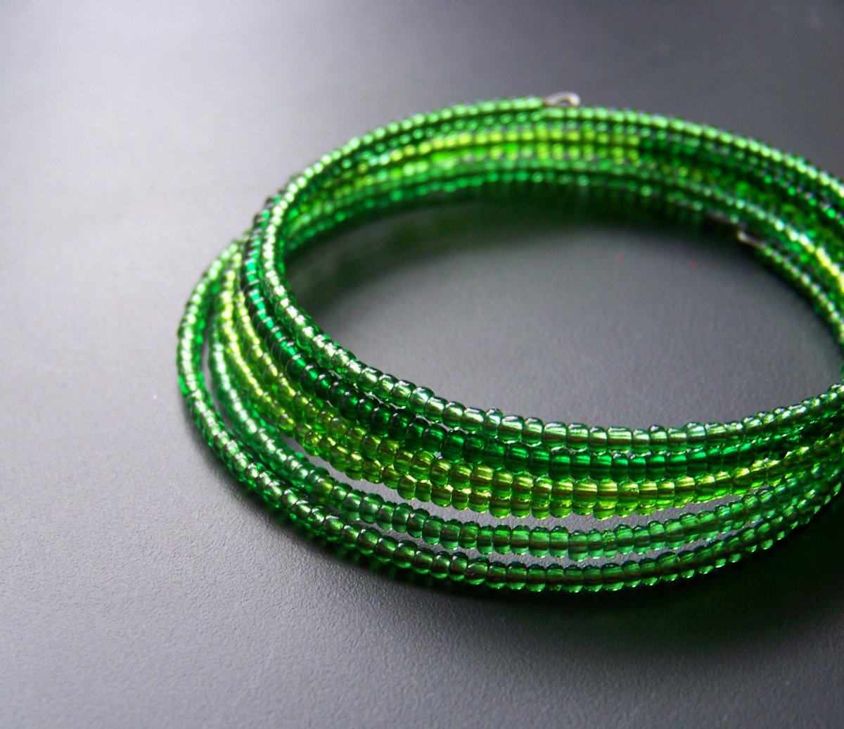 Zelená jako travička - Náramek