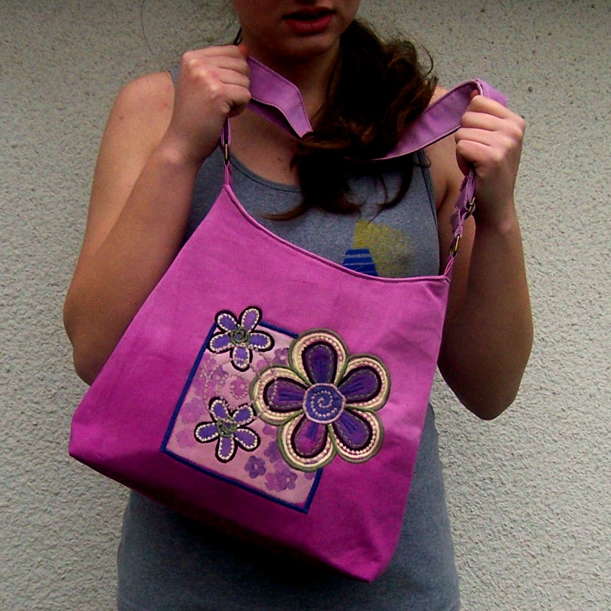 Kabelka Hana - Šeříková