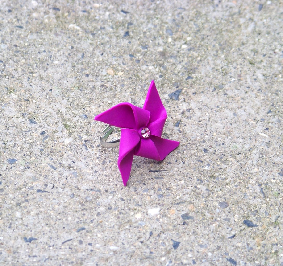 Větrník na prst - prsten