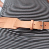 Kožený opasek - light brown