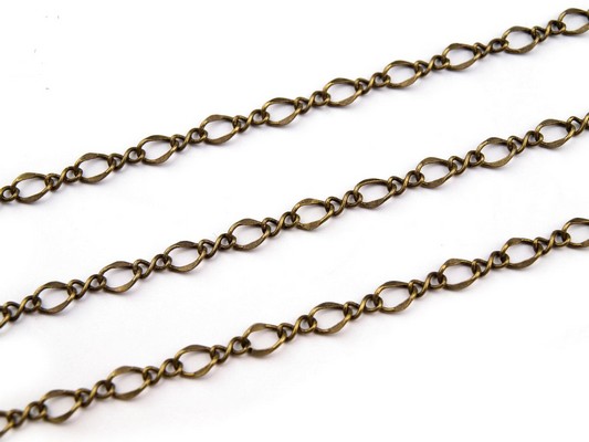 Řetízek kovový 4x5mm OSMA