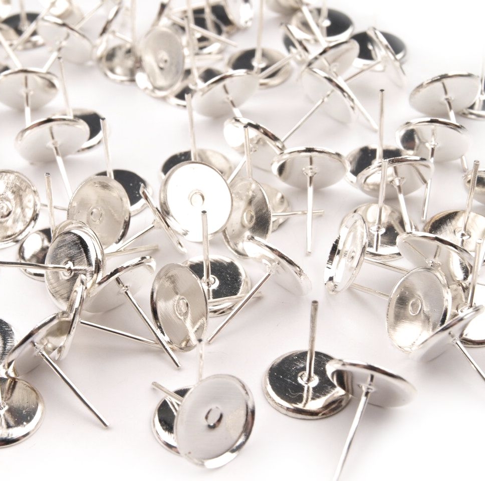 Puzeta Ø10mm - 10ks - stříbrná