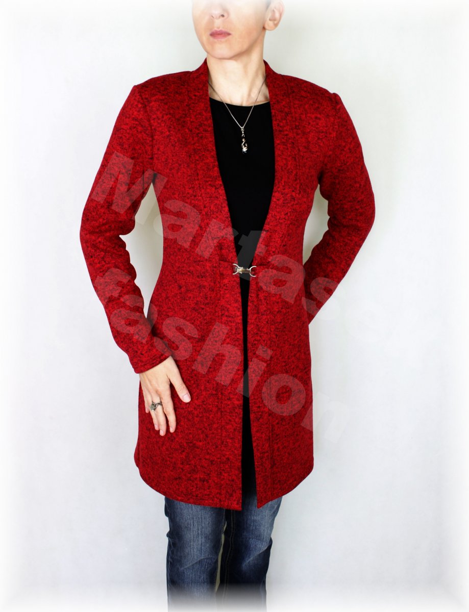 Kabátek hřejivý s kovovým zapínáním (nové barvy)