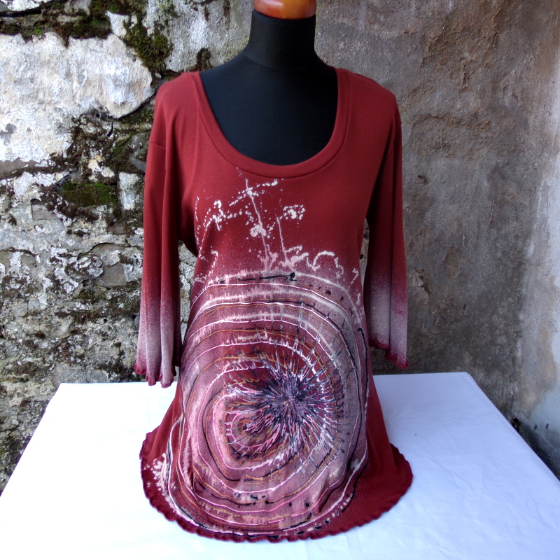 Tunika malovaná,XL,XXL