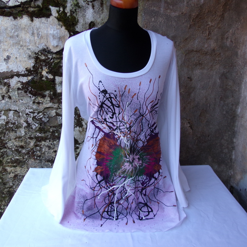 Tunika malovaná,XL,XXL