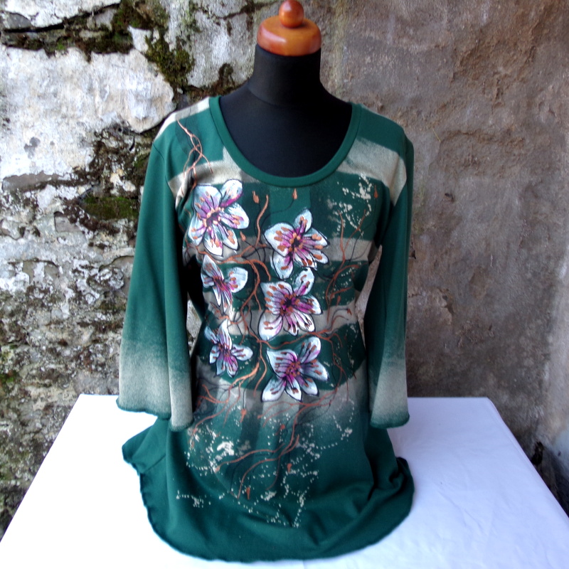 Tunika malovaná,XL,XXL
