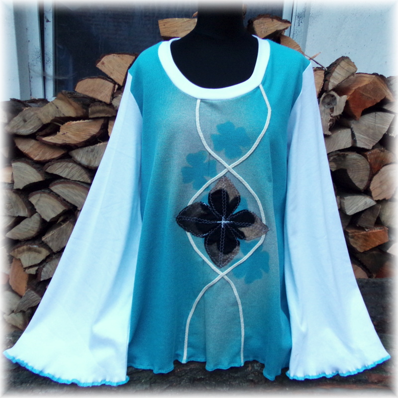 Tunika malovaná,XXXL,XXXXL