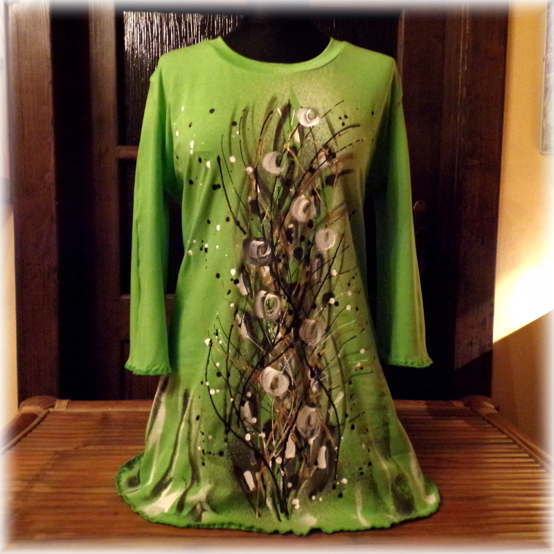 Tunika malovaná,XL,XXL