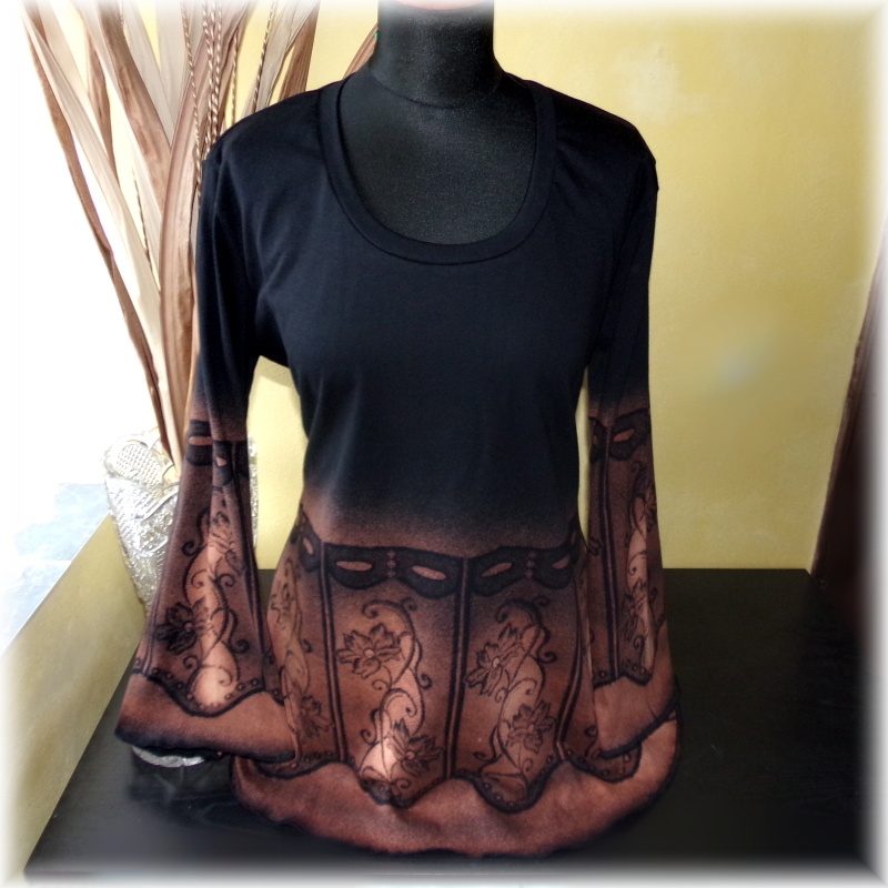 Tunika malovaná,XL,XXL