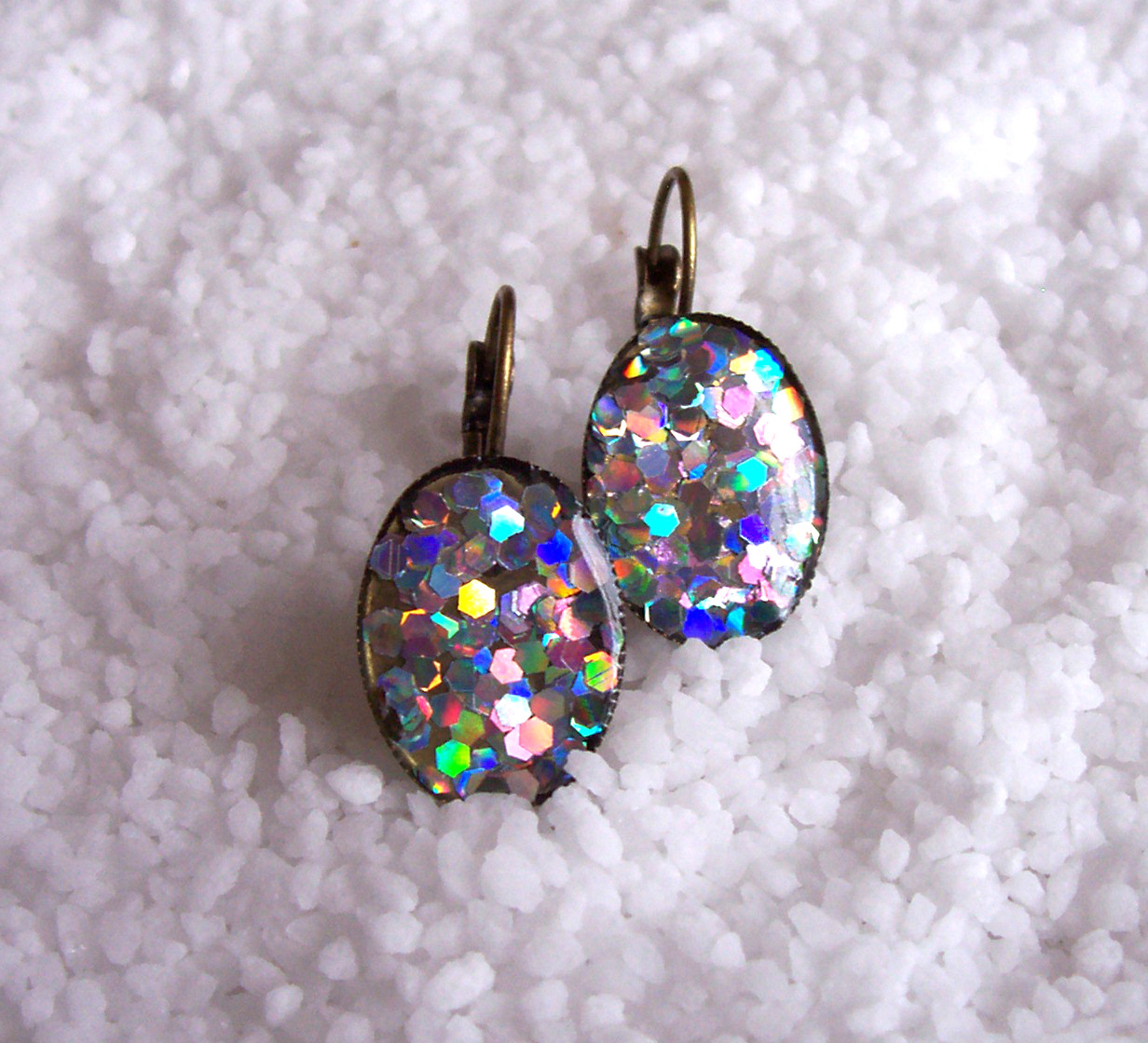 Třpytivé náušnice