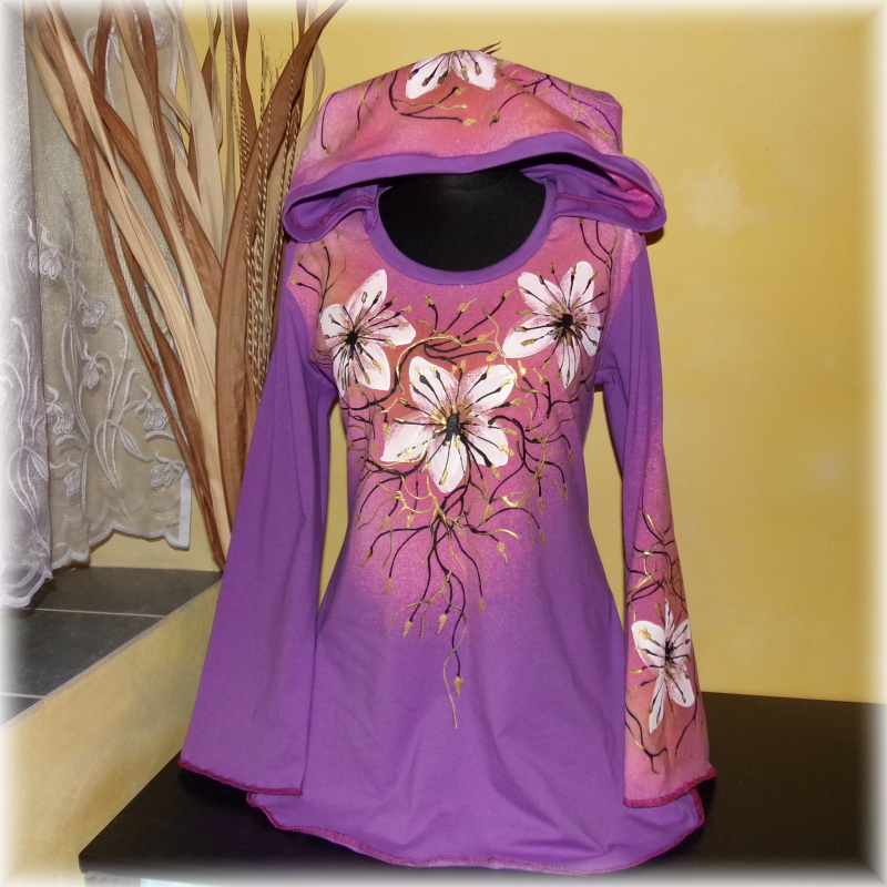 Tunika malovaná,M,L,XL,XXL