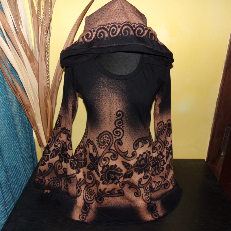 Tunika malovaná,L,XL