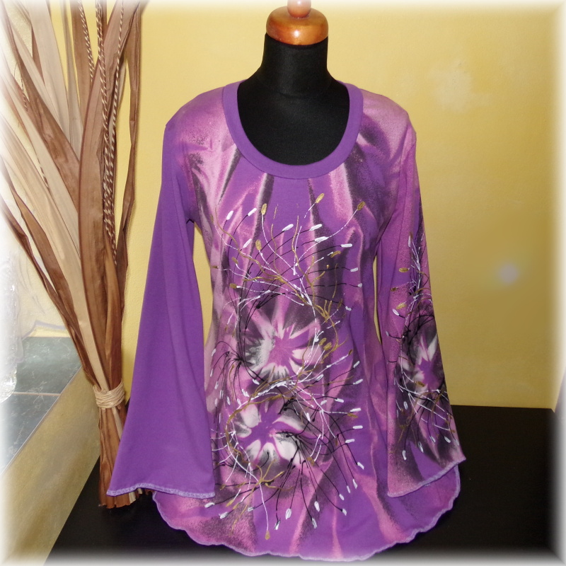 Tunika malovaná,XXL,XXXL