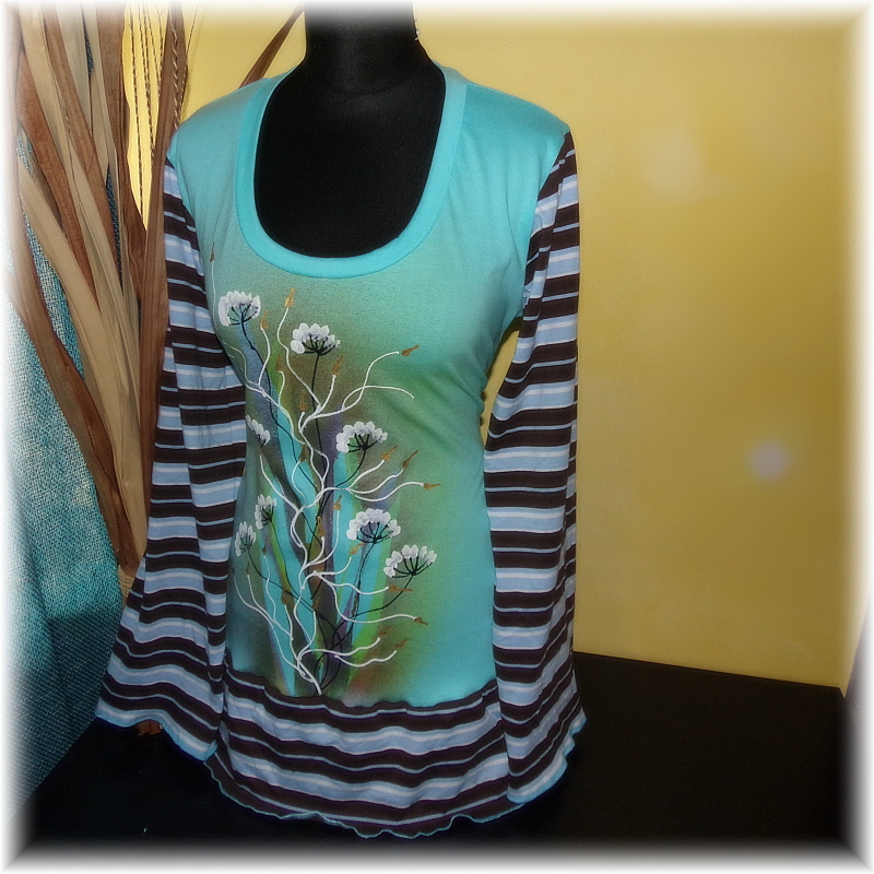 Tunika malovaná,XL,XXL