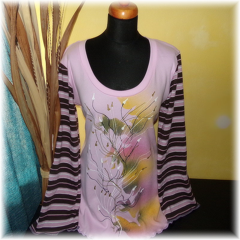 Tunika malovaná,XXL,XXXL