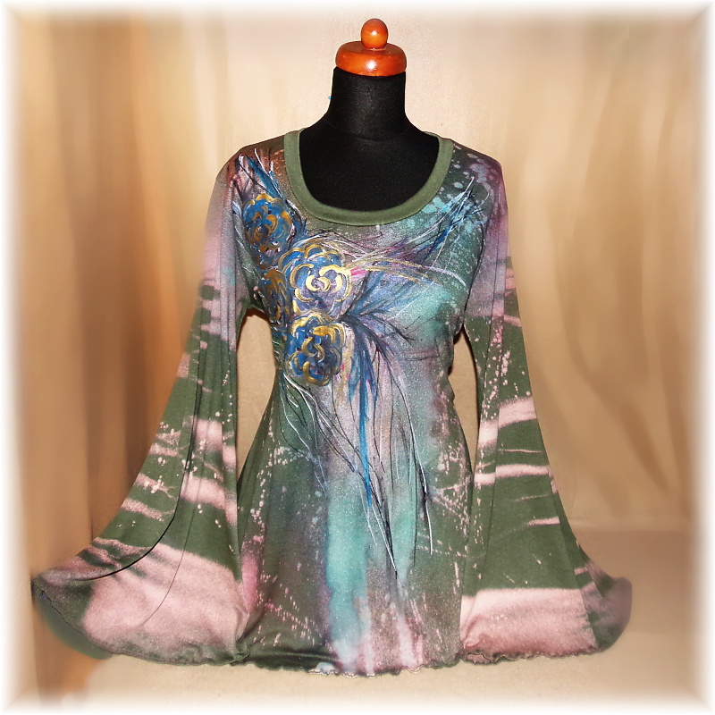 Tunika malovaná,XXL,XXXL