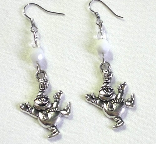 Sněhuláci - náušky