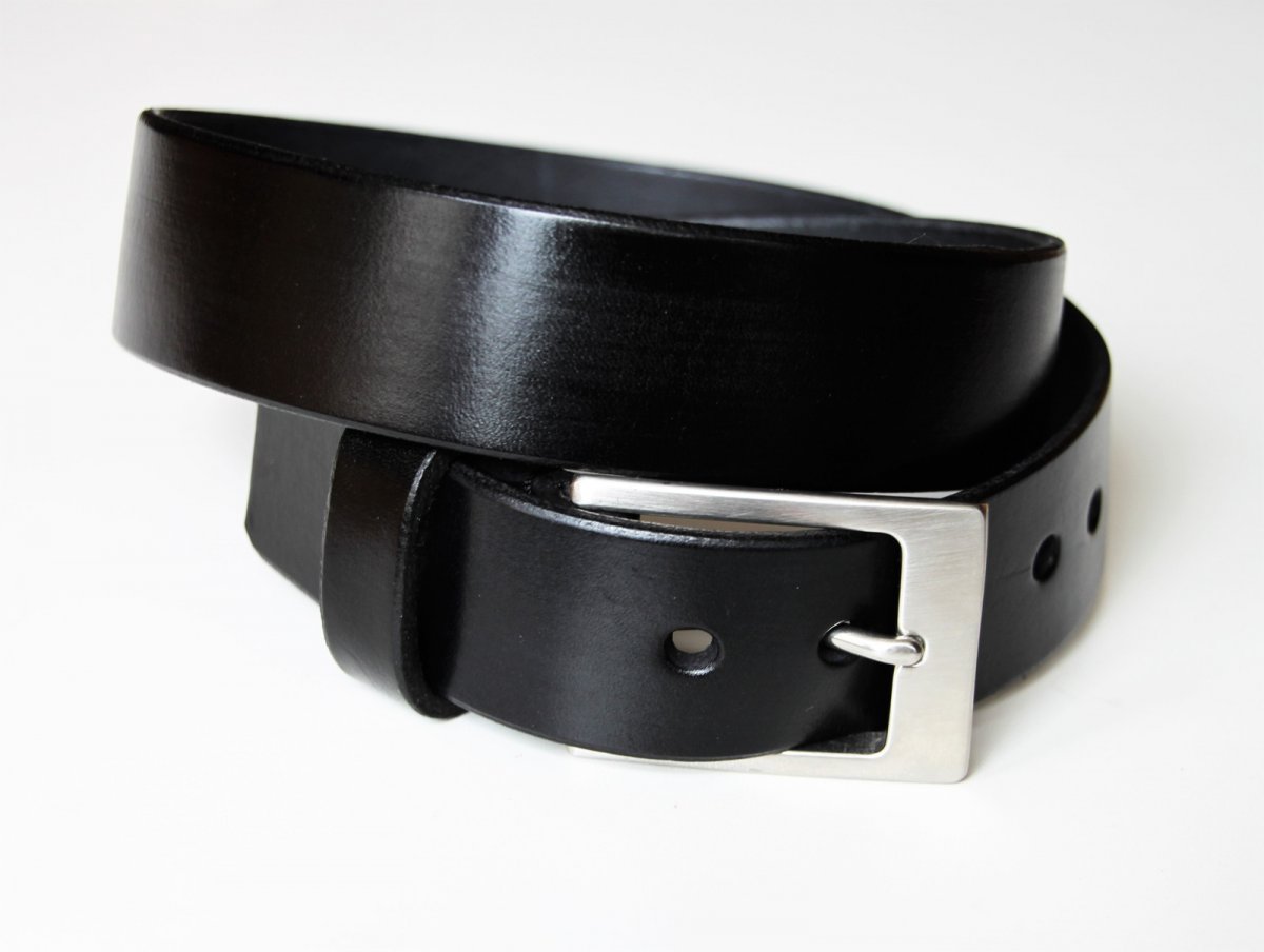 Pánský kožený opasek 3,5 cm 