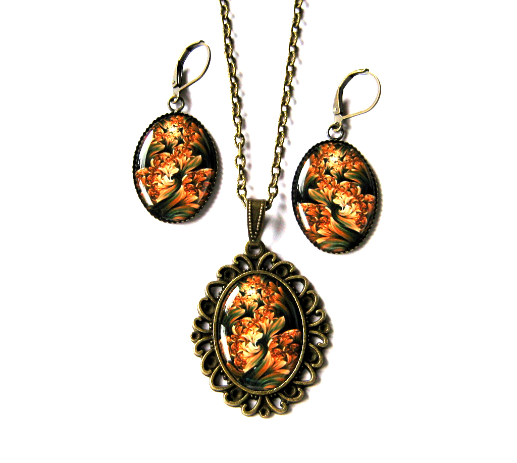 Tajemné kvítí z mechu a kapradí