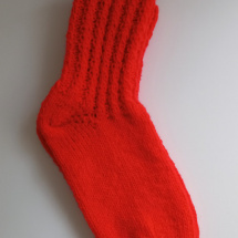 Pletené ponožtičky - 20 cm