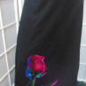 Dlouhá sukně - růže (bavlna)