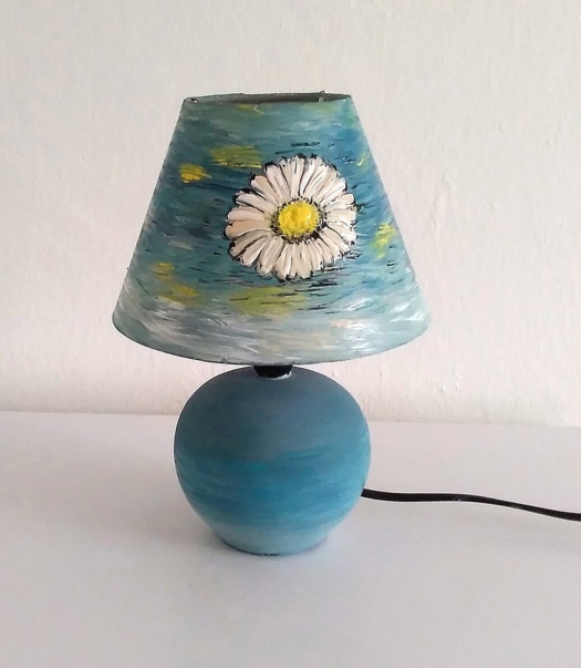 ručně malované dárkové předměty-lampa