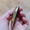 Unikátní pyritový Amonit se Simbircitem, ID 3908, 78x52 mm