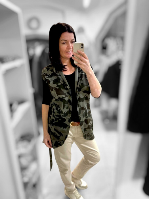 Dámská vesta maskáč M/L
