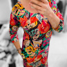 Dámské viskozové šaty Jaro - L/XL