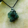 Verde piedra...(surový prehnit extra) náhrdelník