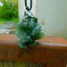 Verde piedra...(surový prehnit extra) náhrdelník