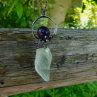 Amulet souznění...(ametysty) šperk