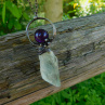 Amulet souznění...(ametysty) šperk