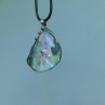 Duha...(křišťál aqua aura) náhrdelník