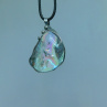Duha...(křišťál aqua aura) náhrdelník