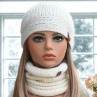 Čepice a nákrník / Alpaka 2695